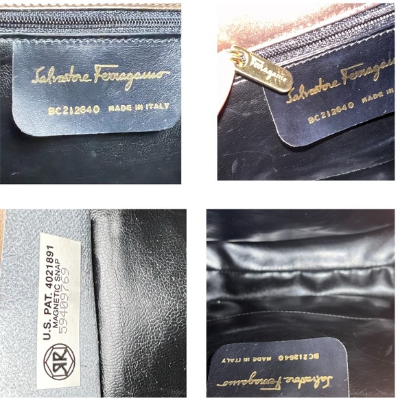 Salvatore Ferragamo Elegant Brown Leather Shoulder Bag - Picture 8 of 9